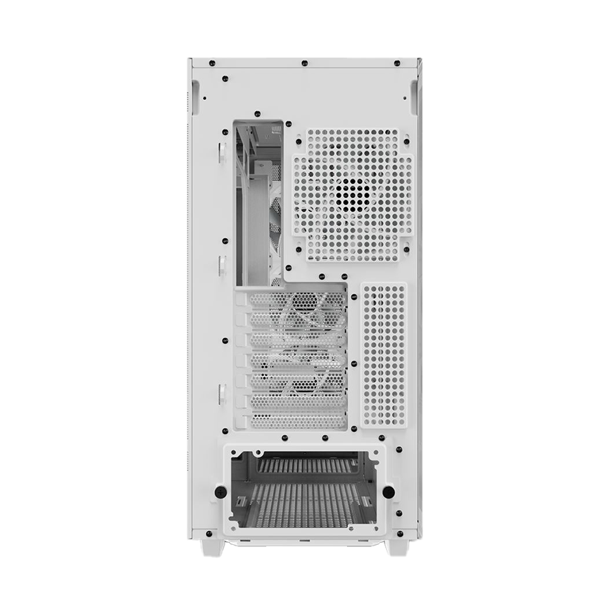 Kućište SHARKOON gaming, Rebel C70G RGB ATX White, ventilator 4x120mm