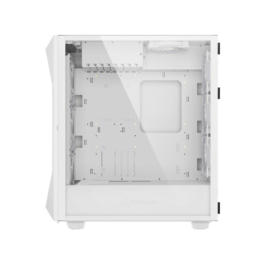 Kućište SHARKOON gaming, REV300 White, RGB, E-ATX, ventilator 3x140mm, 4x120 mm