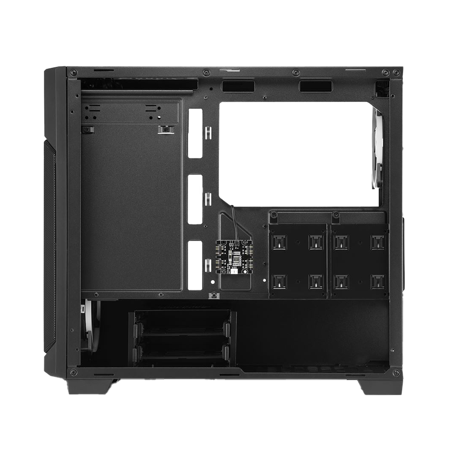 Kućište SHARKOON gaming, V1000 RGB, ventilator 3x 120mm, USB 3.0, mATX