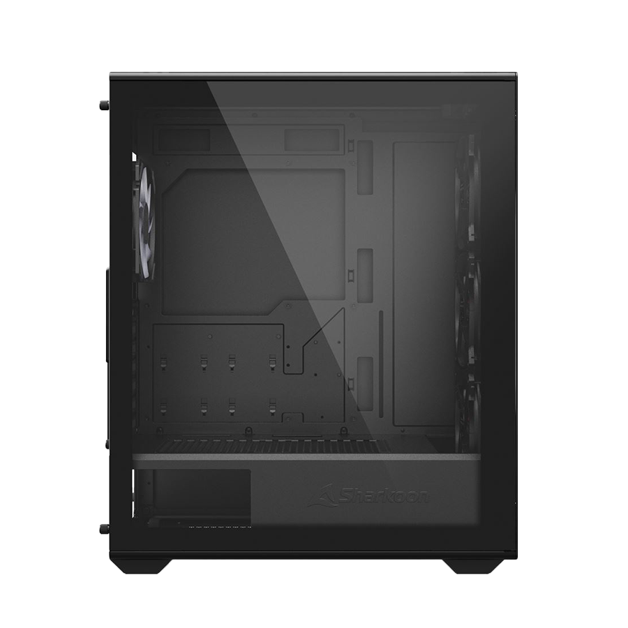 Kućište SHARKOON gaming, VK2 RGB Black ATX, ventilator 4x120mm