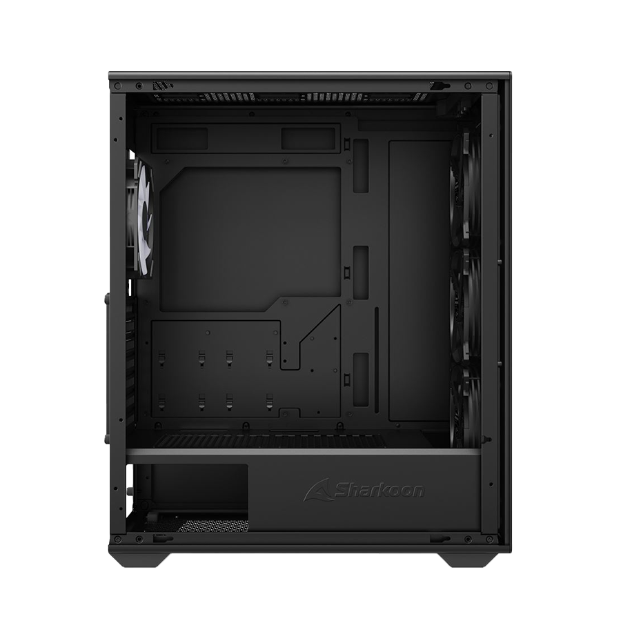 Kućište SHARKOON gaming, VK2 RGB Black ATX, ventilator 4x120mm