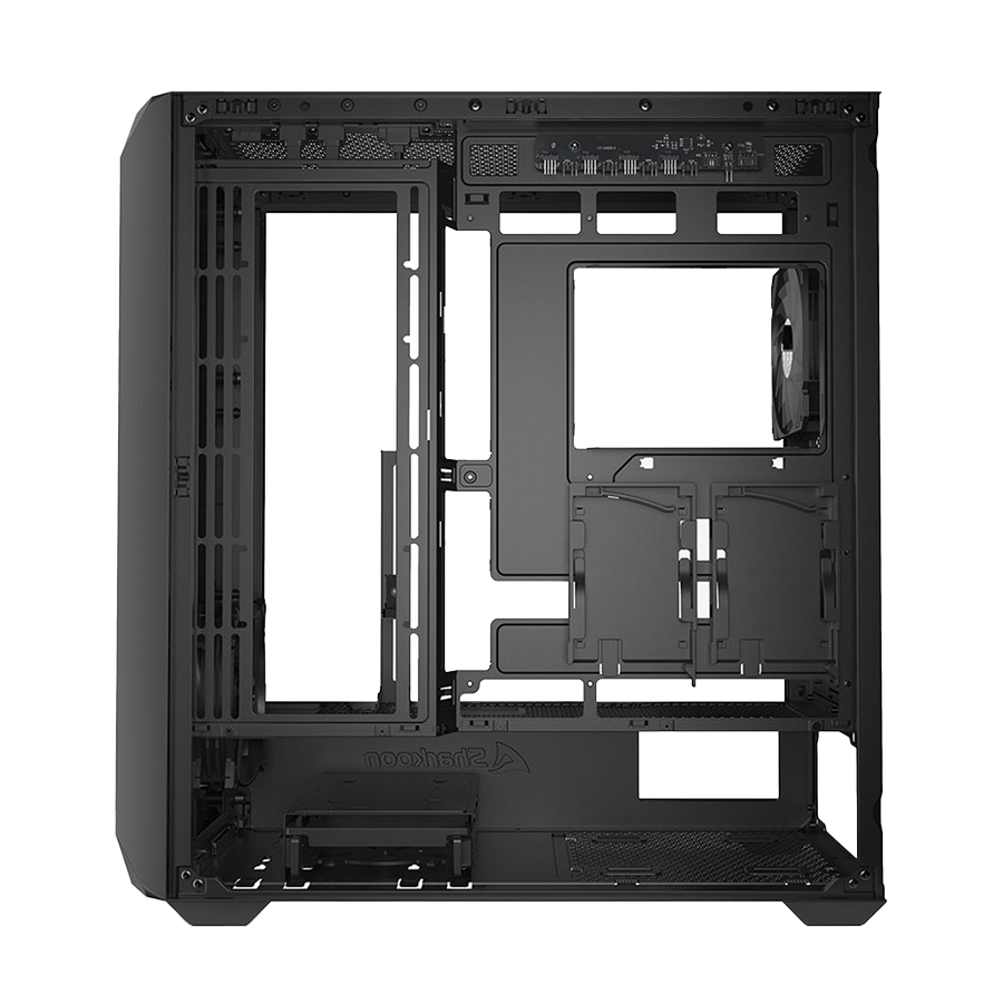 Kućište SHARKOON gaming, AK3 RGB Black ATX, ventilator 4x120mm