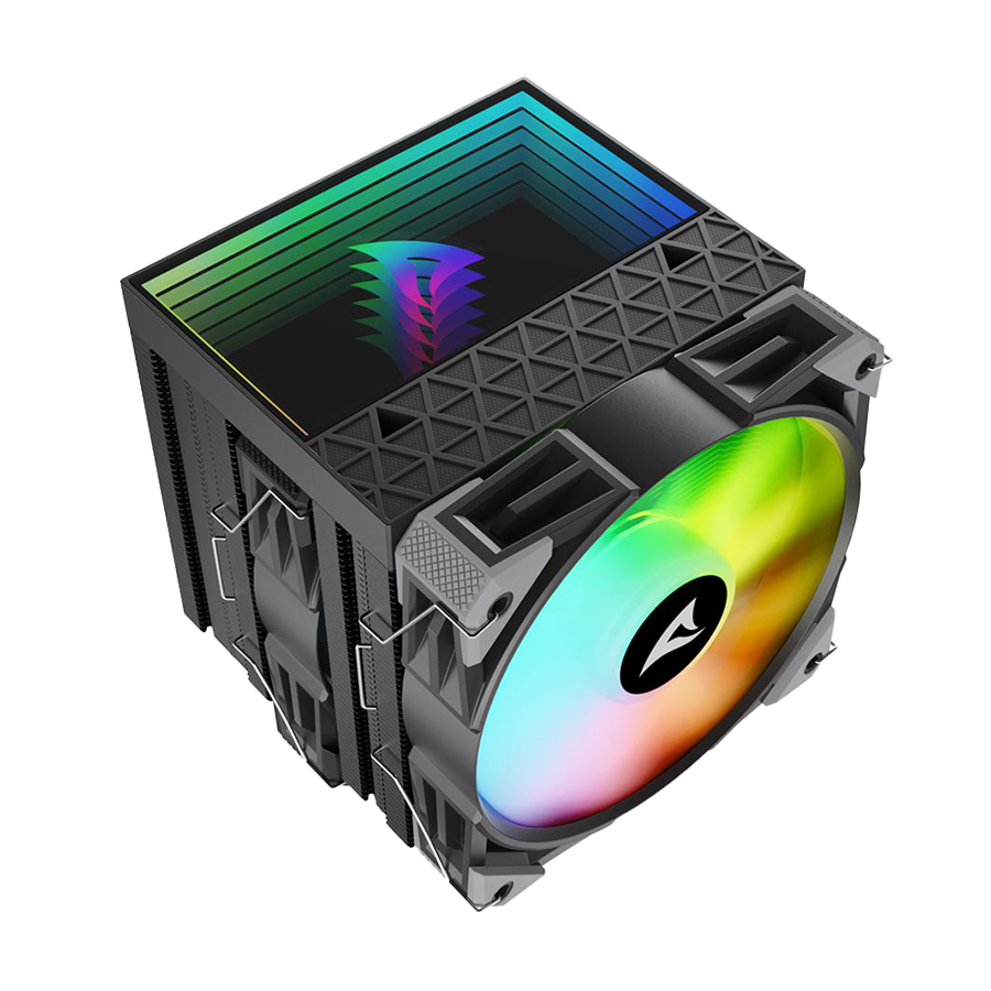 CPU hladnjak Sharkoon A60 RGB Black Air Cooler Intel AMD