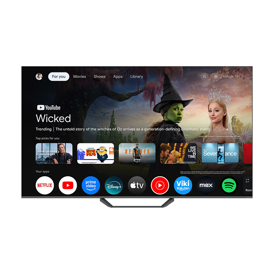 TESLA QLED TV 75" Q75E655GUS UHD Google TV, DVB-T/T2/C/S/S2;HDMIx3:USBx2:CI;2x12W Box Zvucnici