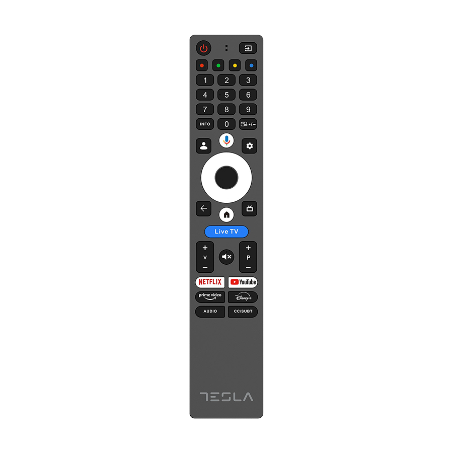 TESLA QLED TV 75" Q75E655GUS UHD Google TV, DVB-T/T2/C/S/S2;HDMIx3:USBx2:CI;2x12W Box Zvucnici