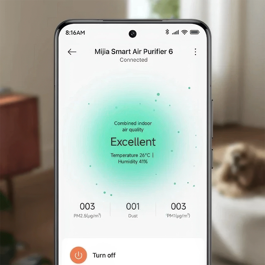 Pročišćivač zraka Xiaomi Mi Smart purifier 6 BHR08MZEU