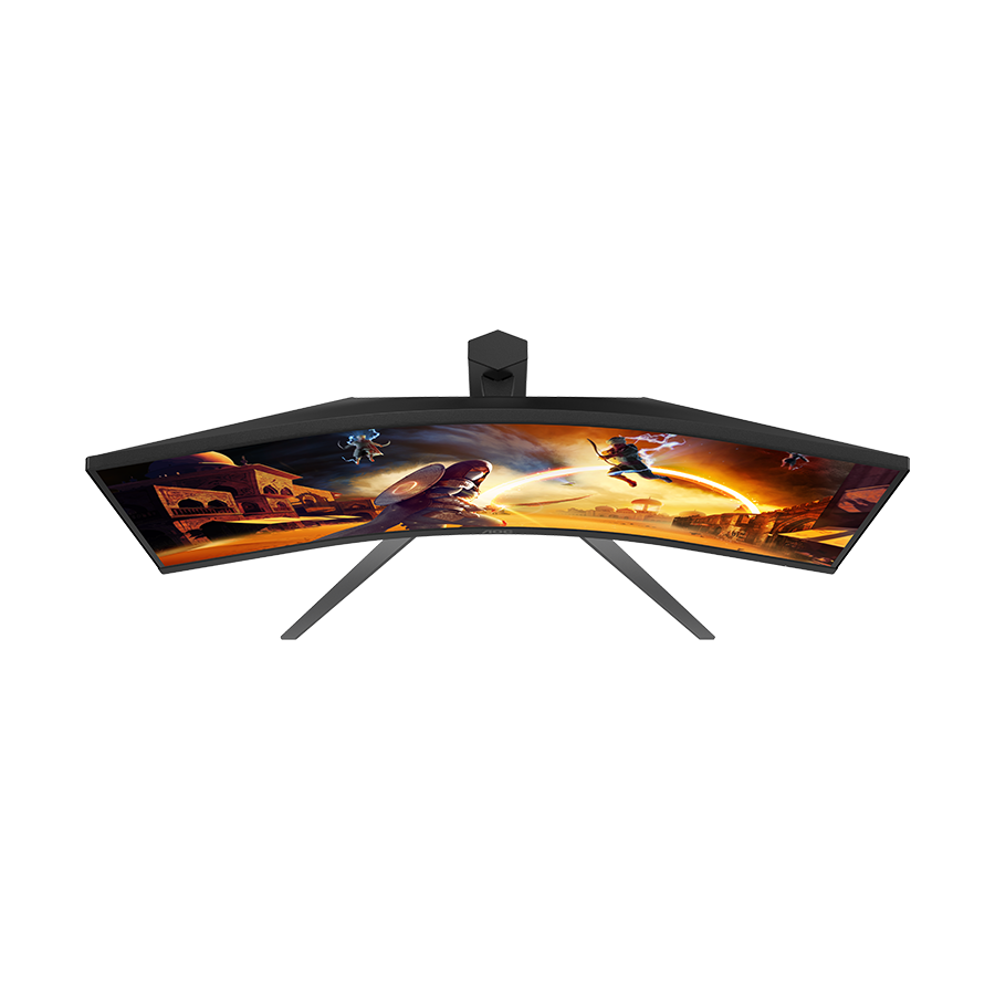 MONITOR AOC CU34G4Z 34" Curved Fast VA, WQHD 3440x1440, 240Hz, 1500R, 1ms, DisplayHDR 400, Adaptive Sync, 2x HDMI 2.1, 1x DP 1.4, USB hub, Ergonomic