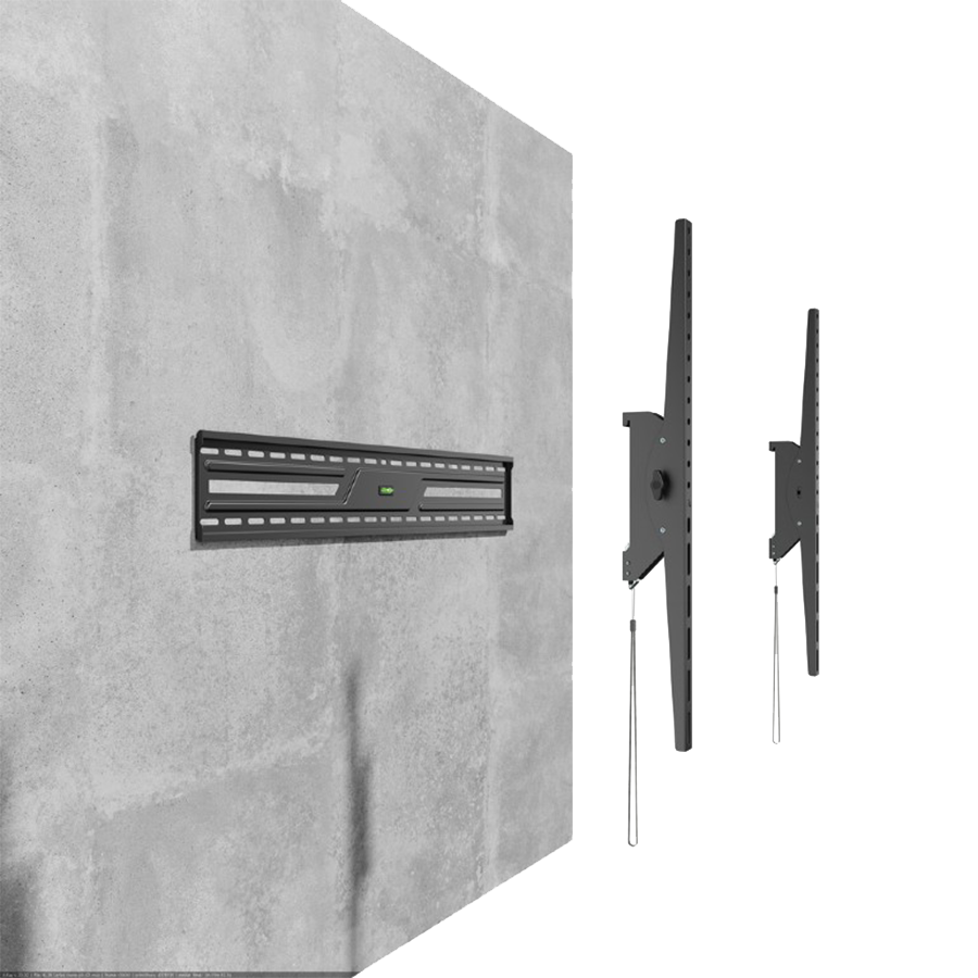 Zidni nosač GEMBIRD WM-100T-01, 43”-100”, TV wall mount (tilt)