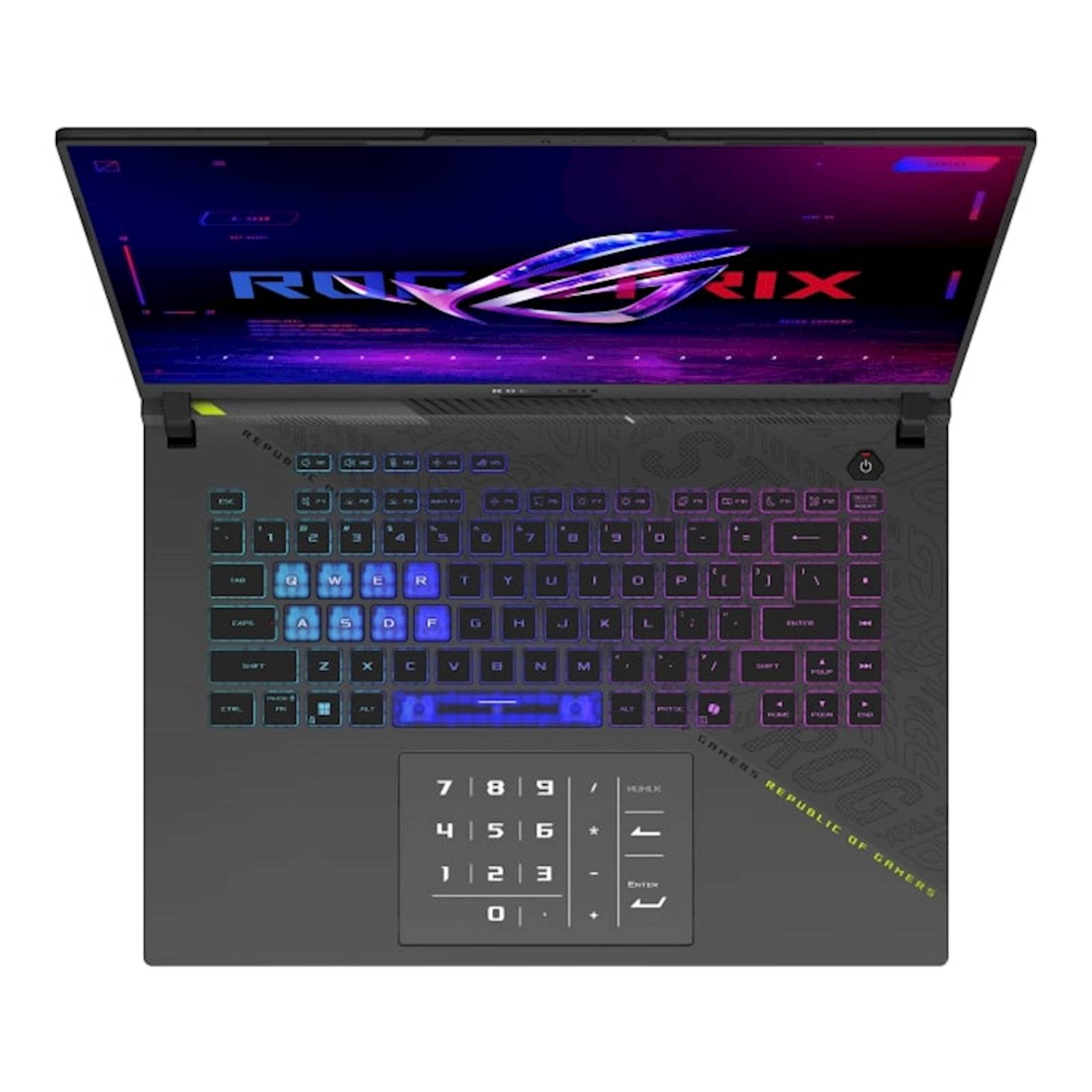 Laptop ASUS ROG STRIX G16 G614PR-RV021W 16"FHD+ 165Hz R9-8945HX 16C/32T 32G DDR5 s2TB RTX