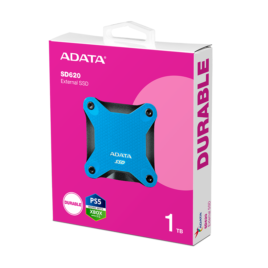 SSD EXT ADATA SD620-1TCBL 1TB SD620 USB-A 3.2 Gen 2 Plavi 550/480 Mbps SD620-1TCBL