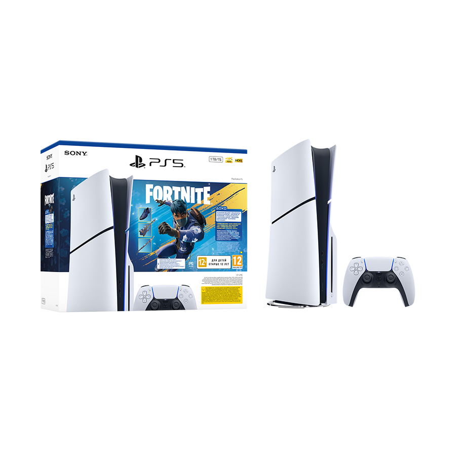 PlayStation 5 Slim E chassis + Fortnite Flowering Chaos VCH 1000049837 (disk ver.1TB)
