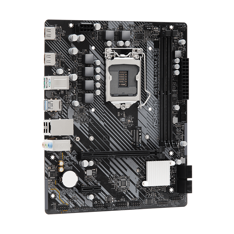 ASROCK MB H510M-H2/M.2 SE Intel H470, LGA1200, 2xDDR4 4xSATA, M.2, 2xHDMI, RAID, microATX