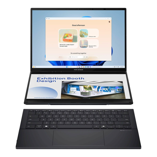 Picture of  x( 126692 )Laptop ASUS Zenbook Duo14 UX8406CA-PZ042X 14"3K OLED TOUCH 120Hz U9-285H 16C/16T 32GB DDR