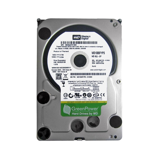 Picture of HDD WD 1TB SATA3 7200RPM Pull WD10000FYPS