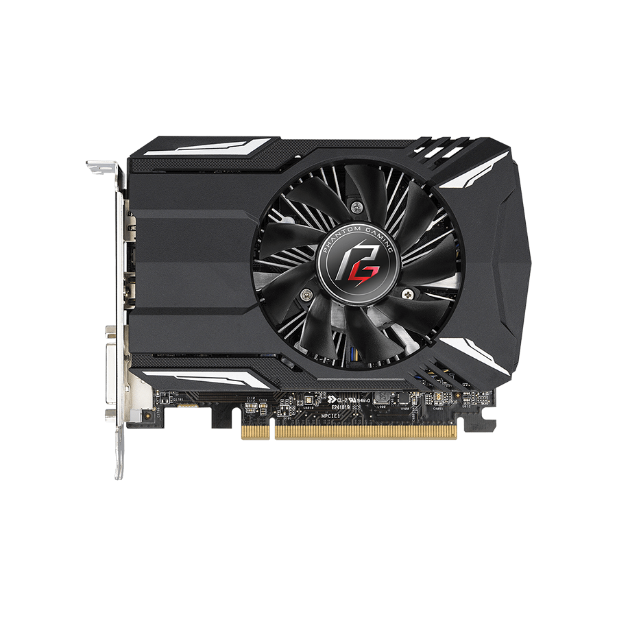 ASROCK Phantom Gaming RX550 4G AMD Radeon RX 550 4GB GDDR5 128bit DVI,HDMI,DP