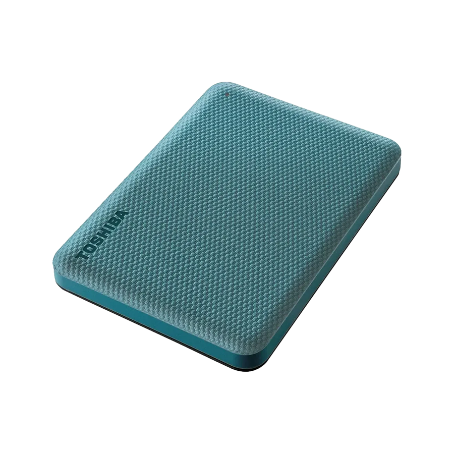 EXT.HDD 2TB TOSHIBA CANVIO Advance 2TB, 2.5", USB 3.2 Gen1 (5Gbit/s), Backup and Security software, Textured Green,149g HDTCA20EG3AA