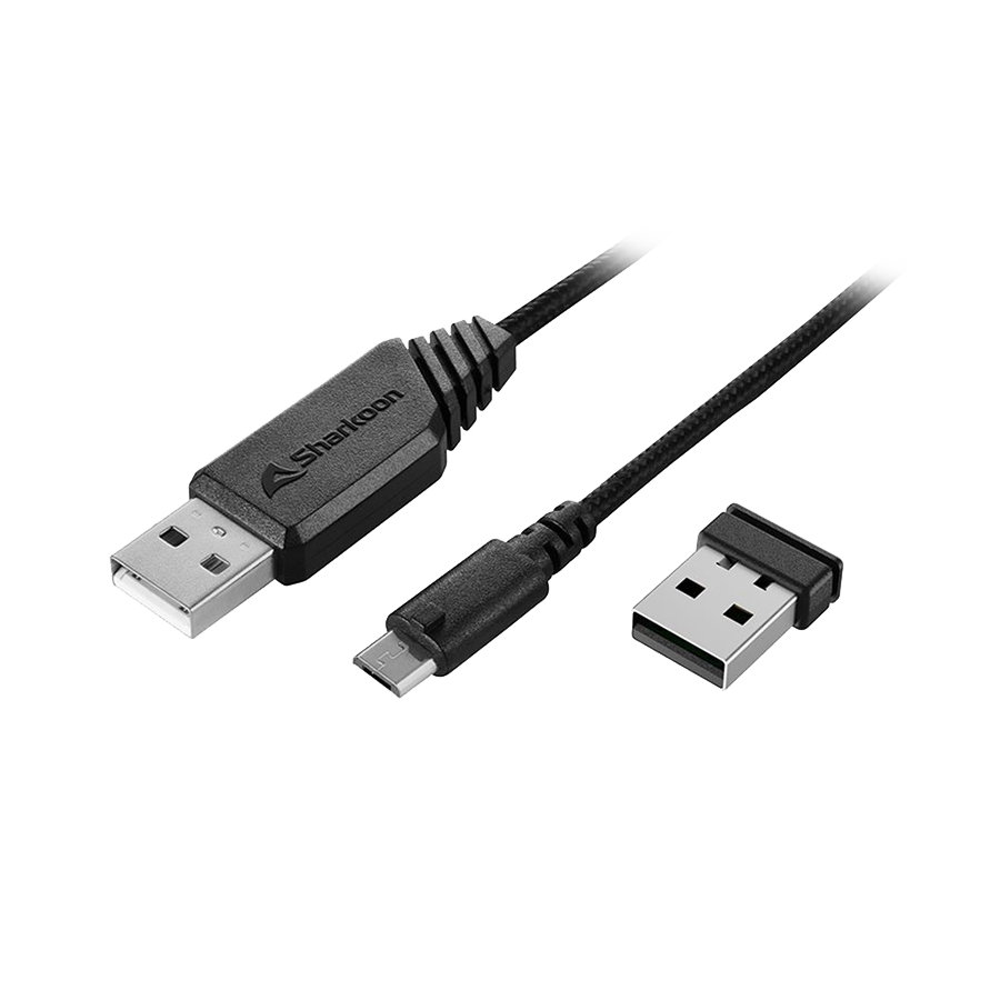 Miš wireless SHARKOON gaming Skiller SGM30W Black