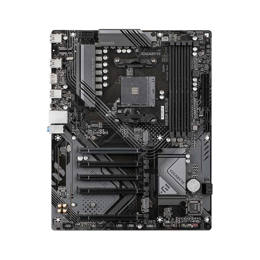 Gigabyte MB B550 Eagle AM4, 4x DDR4, 4x SATA 2x M.2, 1x HDMI, 6x USB, ATX,