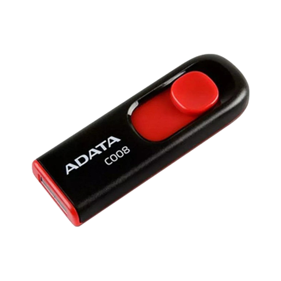 Picture of USB Memory stick Adata UFD 16GB C008 Black USB 2.0, Brzina čitanja 30 MB/s, Brzina pisanja 10 MB/s,AC008-16G-RKD