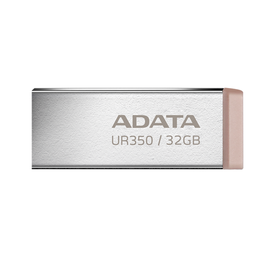 Picture of USB Memory stick Adata USB 32GB UR350 3.2 Smeđi Metal Style 100Mbps UR350-32G-RSR/BK