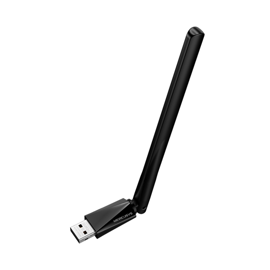 Picture of USB Bluetooth dongle Mercusys MA550H Long Range Bluetooth USB Adapter, Bluetooth BT 5.4, 1x High Gain External Antenna, USB-A, Bluetooth Low Energy