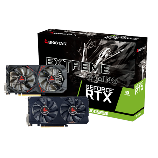 Picture of VGA BIOSTAR RTX2060SUPER-8GB, DP, HDMI, DVI