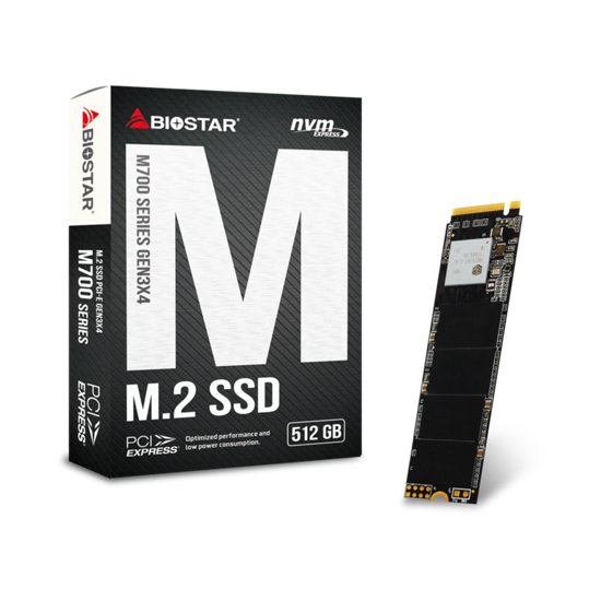 Picture of SSD BIOSTAR M.2 NVMe M700-512GB