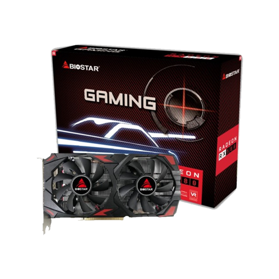 Picture of VGA BIOSTAR RX580-8GB 2048SP, DP, HDMI, DVI