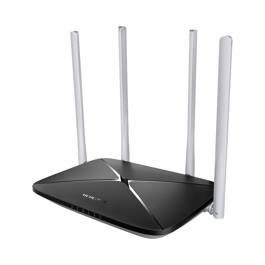ROUTER Mercusys MB135-4G AC1200 Wi-Fi 4G LTE Router, Build-In 150Mbps 4G LTE Modem, 300 Mbps at 2.4 GHz, 867 Mbps at 5 GHz, 4G Cat4 150/50 Mbps