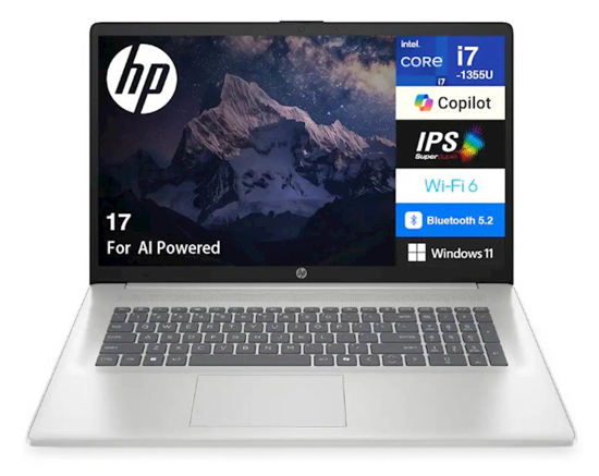 Picture of  x( 127543 )Laptop HP 17-CN3327 i7/16GB/1T/W11H/US keyb (C0CM3UA)