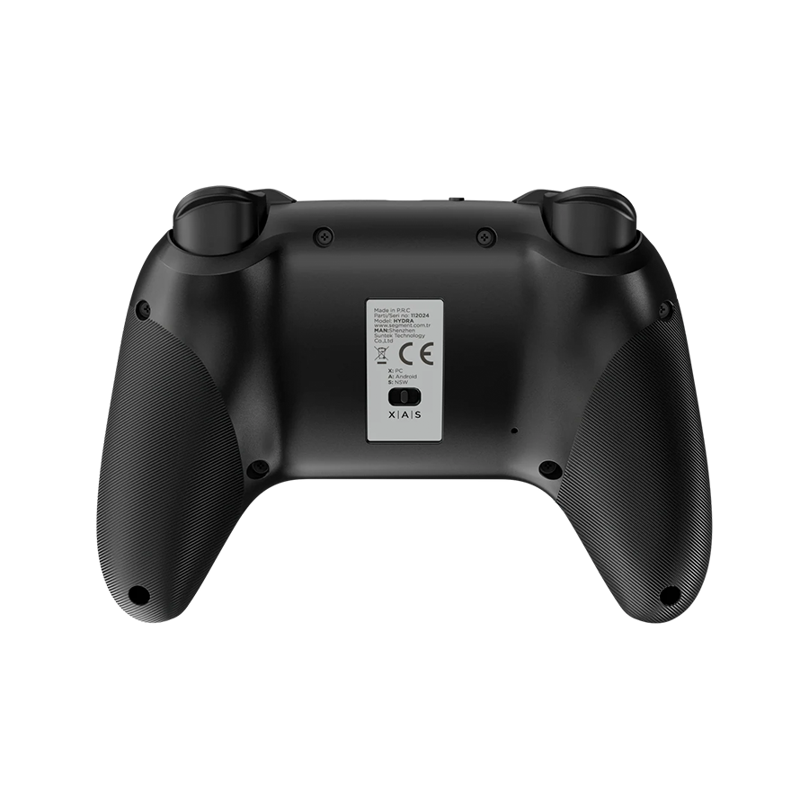 Game Pad gaming RAMPAGE HYDRA Black bluetooth wireles 2.4 GHz PC Gamepad RGB Joypad, 41047
