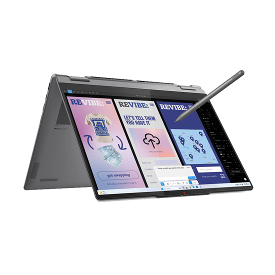 Picture of Lenovo Yoga 7 2-in-1 14ILL10 83JQ0029SC 14" WUXGA OLED Touch 600nits Intel Core Ultra 5 226V 16GB DDR5/1TB SSD M.2/Backlit/ALU/Siva/2Y