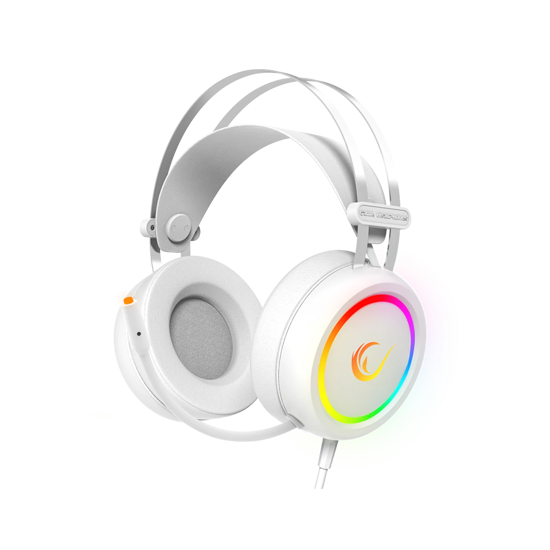 Picture of Slušalice sa mikrofonom gaming RAMPAGE STORMY White USB 7.1 Surround Gaming Headset Mic, 37929