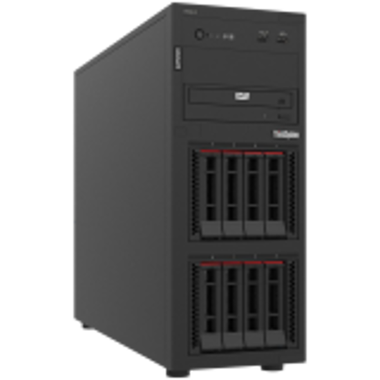 Picture of x( 7DCE100BEA )Lenovo ThinkSystem ST250 V3,1xIntel Xeon 6315P (4C 2.8GHz 55W),2.5 Chassis Base,SW RA