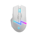 Picture of Miš gaming RAMPAGE DROP M3 V2 24000 DPI 3311 Sensor White RGB Rechargeable Wireless 80 Million Huano Switch Gaming Mouse, 42562