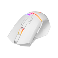 Picture of Miš gaming RAMPAGE DROP M3 V2 24000 DPI 3311 Sensor White RGB Rechargeable Wireless 80 Million Huano Switch Gaming Mouse, 42562