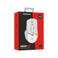 Picture of Miš gaming RAMPAGE DROP M3 V2 24000 DPI 3311 Sensor White RGB Rechargeable Wireless 80 Million Huano Switch Gaming Mouse, 42562