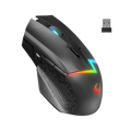 Picture of Miš gaming RAMPAGE DROP M3 V2 24000 DPI 3311 Sensor Black RGB Rechargeable Wireless 80 Million Huano Switch Gaming Mouse, 42561