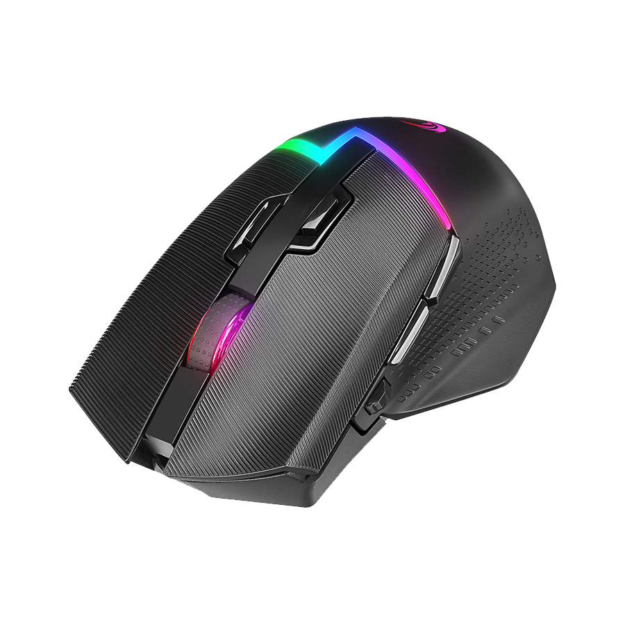 Miš gaming RAMPAGE DROP M3 V2 24000 DPI 3311 Sensor Black RGB Rechargeable Wireless 80 Million Huano Switch Gaming Mouse, 42561