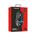 Picture of Miš gaming RAMPAGE DROP M3 V2 24000 DPI 3311 Sensor Black RGB Rechargeable Wireless 80 Million Huano Switch Gaming Mouse, 42561