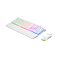 Picture of Tastatura + miš gaming RAMPAGE KM-RX7 Fortuna V2 Rainbow Lighting USB White Gaming Combo Us Layout English Gaming Keyboard 12800 DPI Mouse, 42578