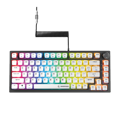 Picture of Tastatura gaming RAMPAGE ZENITH PRO Black Hot Swap 8000 Hz Gasket Magnetic RGB Rapid Trigger Gateron Switch US Layout English Dye-Sub PBT, 42761
