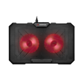 Picture of Postolje za notebook gaming Rampage AD-RC12 GAMEZONE Black 2 Fan 2 USB RGB Illuminated 15"-17" Notebook Cooler Stand, 36323