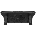 Picture of Postolje za notebook gaming Rampage AD-RC8 SHOWY Black 180mm Fan 15-17" RGB Light Notebook Cooling Stand, 33450