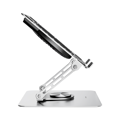 Picture of Postolje za notebook riser stand preklopivi rotirajuci, Addison AD-RC35 Adjustable Metal Laptop Stand with 360 Degree Rotating Fan and RGB Light, 3963