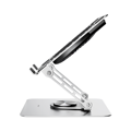 Picture of Postolje za notebook riser stand preklopivi rotirajuci, Addison AD-RC35 Adjustable Metal Laptop Stand with 360 Degree Rotating Fan and RGB Light, 3963
