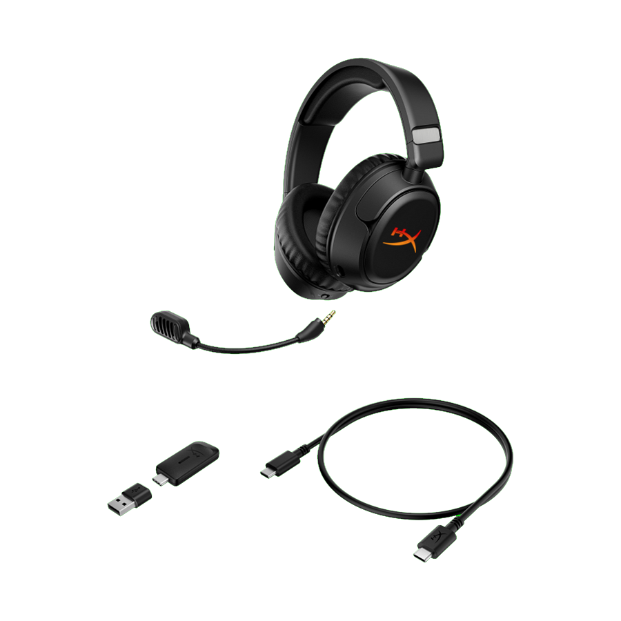 Slušalice sa mikrofonom HyperX Cloud Flight 2 RGB Wireless Gaming Headset Black, B5VC4AA