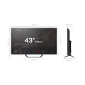 Picture of TESLA TV QLED Q43E655GUS UHD QLED powered by Google TV UHD Voice Control
