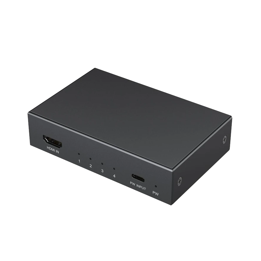 Video splitter HDMI 4-port GEMBIRD DSP-HDMI4K-4P-01