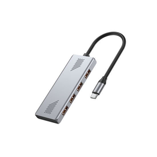 Picture of USB HUB GEMBIRD Type-C to 4-port USB 3.2 (Gen 2) UHB-CM-U310-A4-01